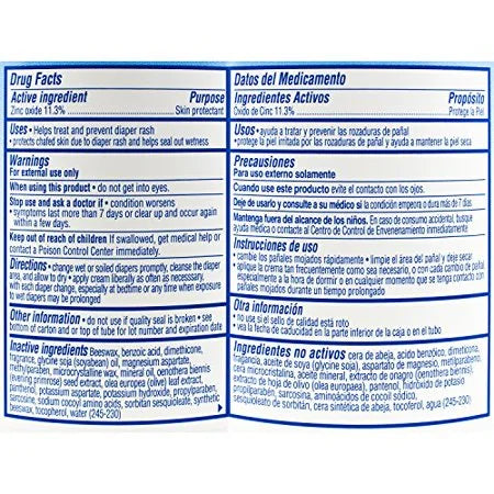 Rash 2 Each 16oz Jar - - Pack Balmex Diaper Cream