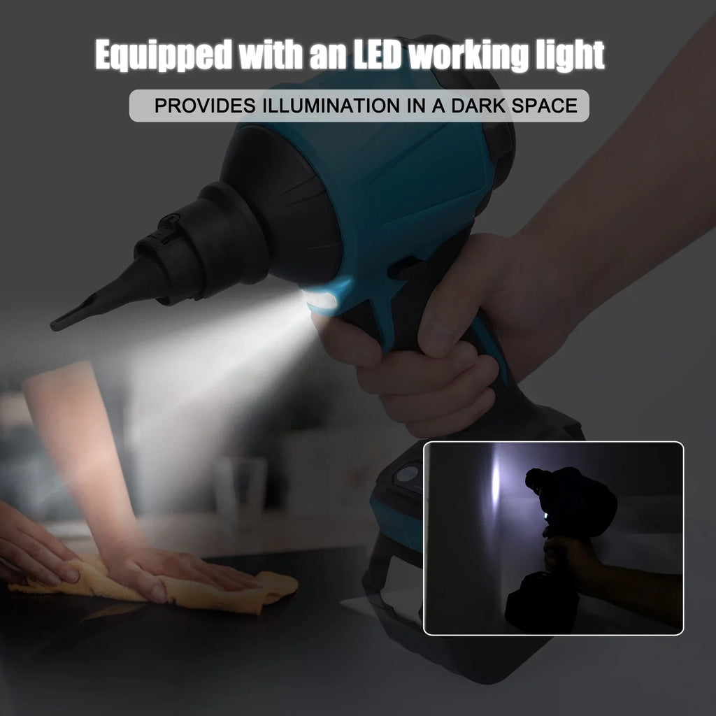 Dust Narrow-space Machine Air moobody Blowing Dust - Rechargeable and Cordless Cleaning. for Inflator Effective Electric