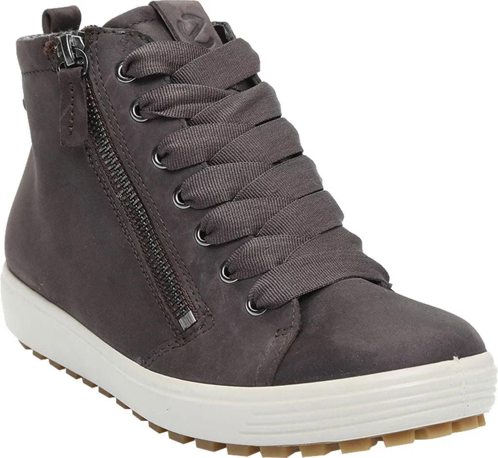 Women's Nubuck Oil Soft Sneaker Top 37 ECCO 7 Tred M High Shale GORE-TEX