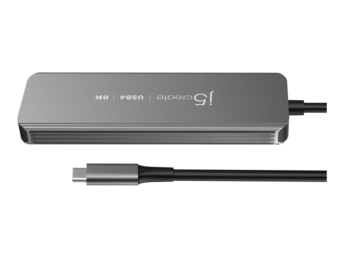 (Power 2 + x 1 2 j5create Hub + - 1 Gen USB-C 3.2 Gen 8K60, - 3.0) Delivery desktop - 3.2 JCH453 hub x HDMI USB-C slim 1 2 x USB + x -