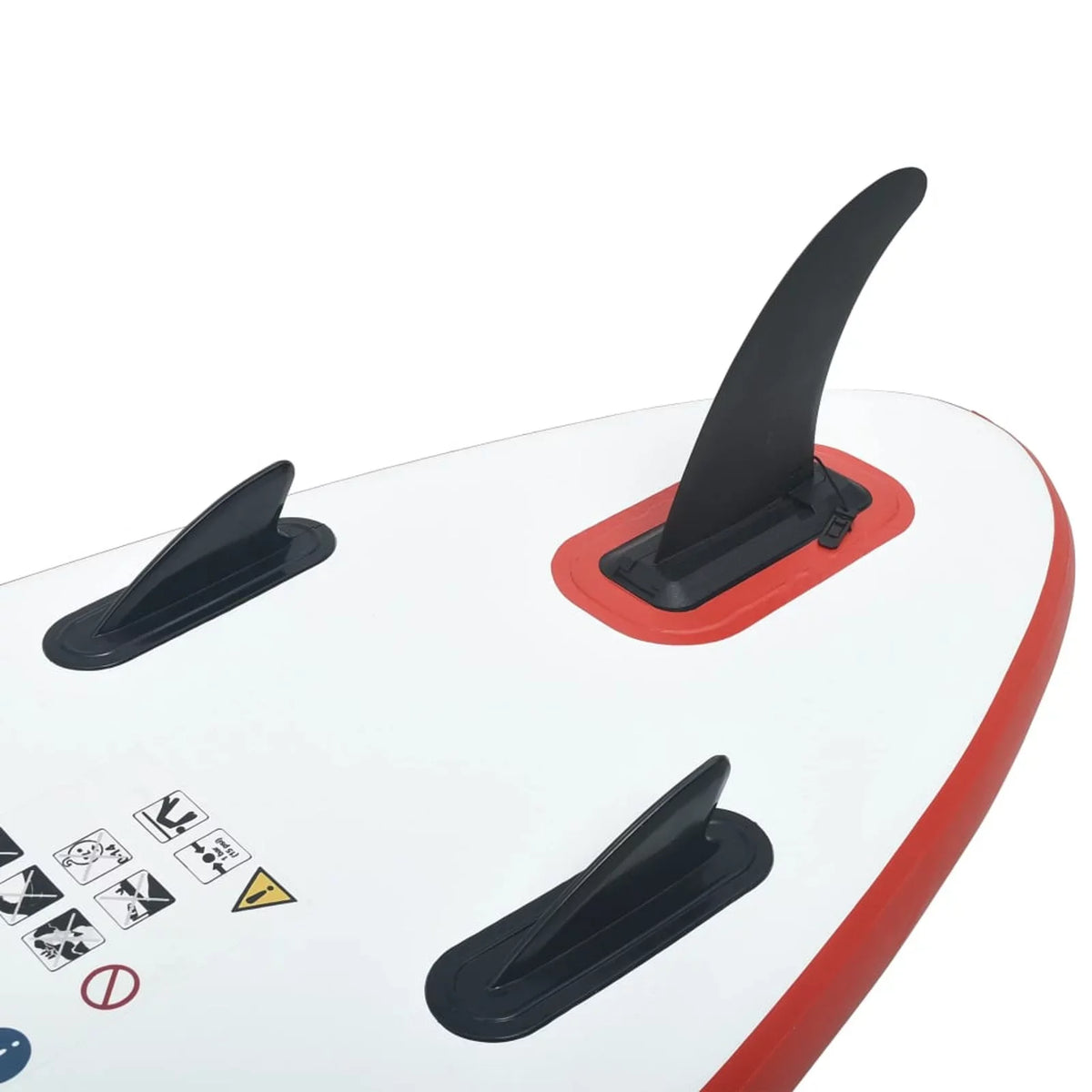Red Paddleboard White and Walmeck Inflatable Set