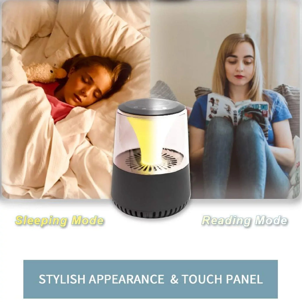 Quiet Smart Fan Settings WBM with HEPA Purifier 3 AR-04 Filter Air Operation, Smart
