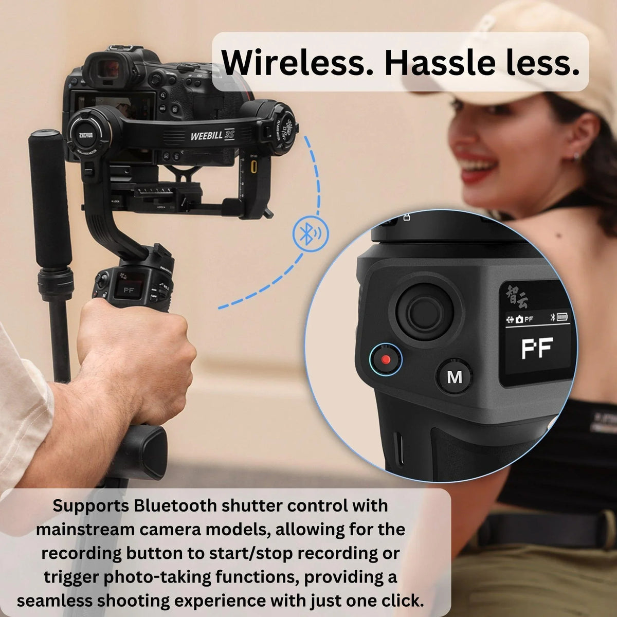 Zhiyun Handheld 128GB Weebill Stabilizer with 3-Axis Card Gimbal 3S Memory