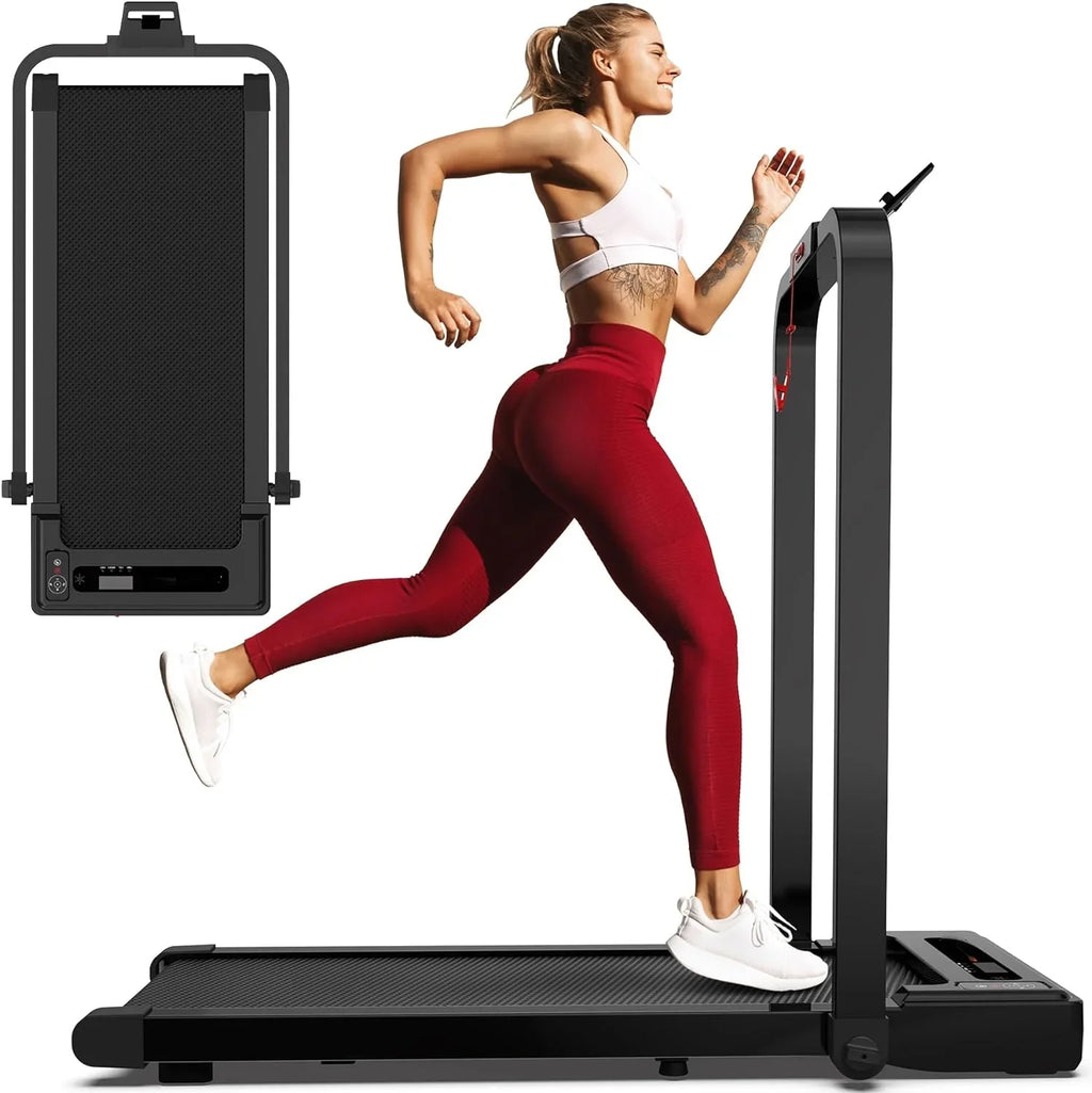 Treadmill, Remote Lb with Home Treadmills Capacity Durable Treadmill, Desk for Installation-Free Control and Walking 300 Under Stable Pad Small,