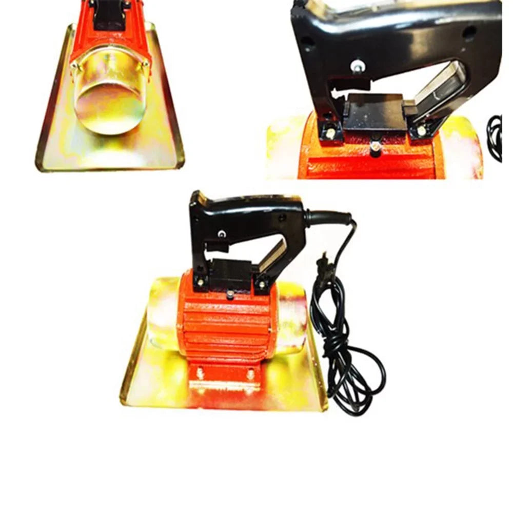 Troweling Vibrator Plate Vibrating Handheld 220V Flat Machine TECHTONGDA Concrete Cement