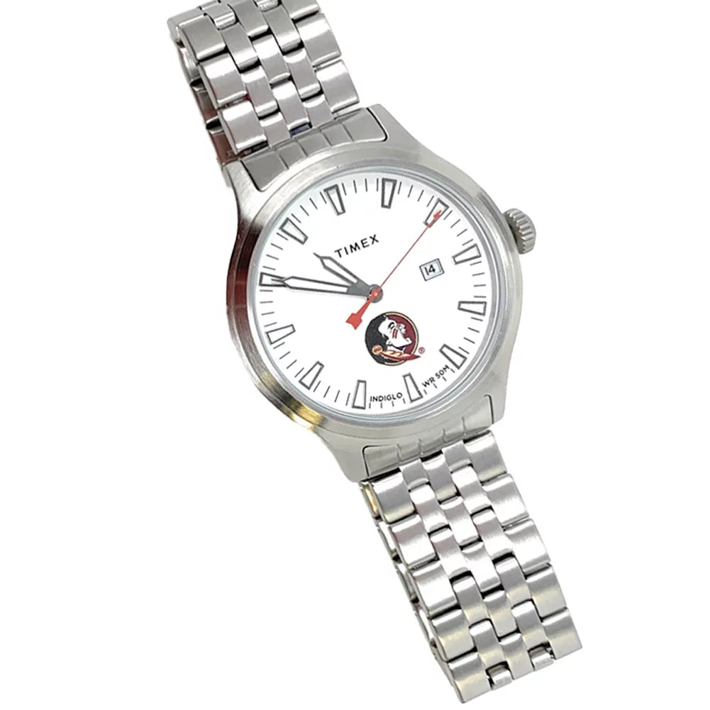 Louis Timex Top Saint Men's Steel Watch Blues Stainless St Brass
