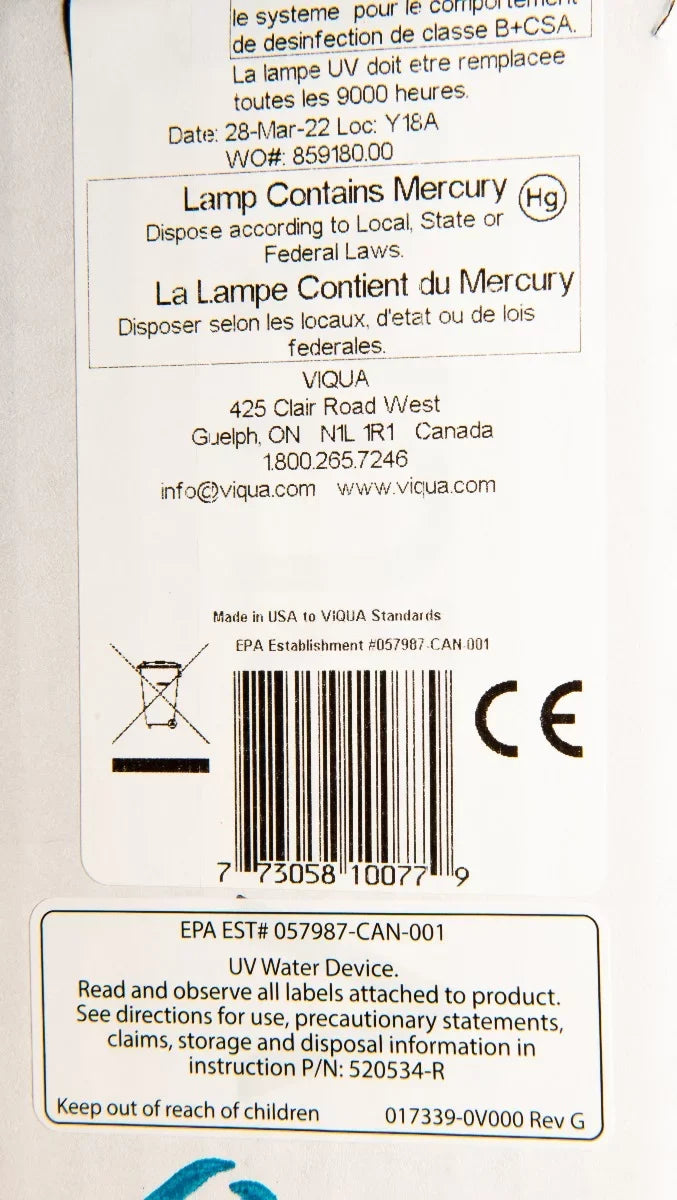 Systems (D4, D4 D4+, 602810-102 D and Lamp Premium) Model for and Sleeve bundle VIQUA