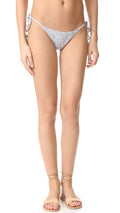 BLUE Kate Side Bottom, FADED Tesoro Swim Bikini Eberjey US Tie Small