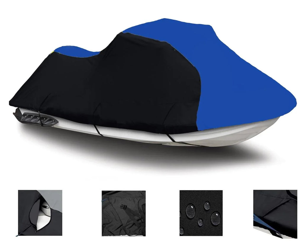 HEAVY-DUTY Jet Sea 2up 90HP BLUE BLACK 2021 ACE Doo Cover Spark Compatible PWC for / 900 Trailerable Cover Ski