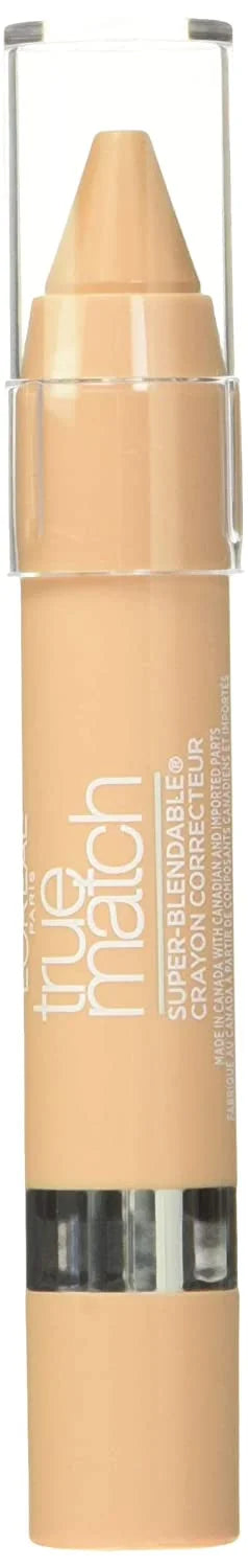 Concealer, Oz. Warm, Paris 0.1 Super True Crayon Match Loreal Light/Medium Blendable