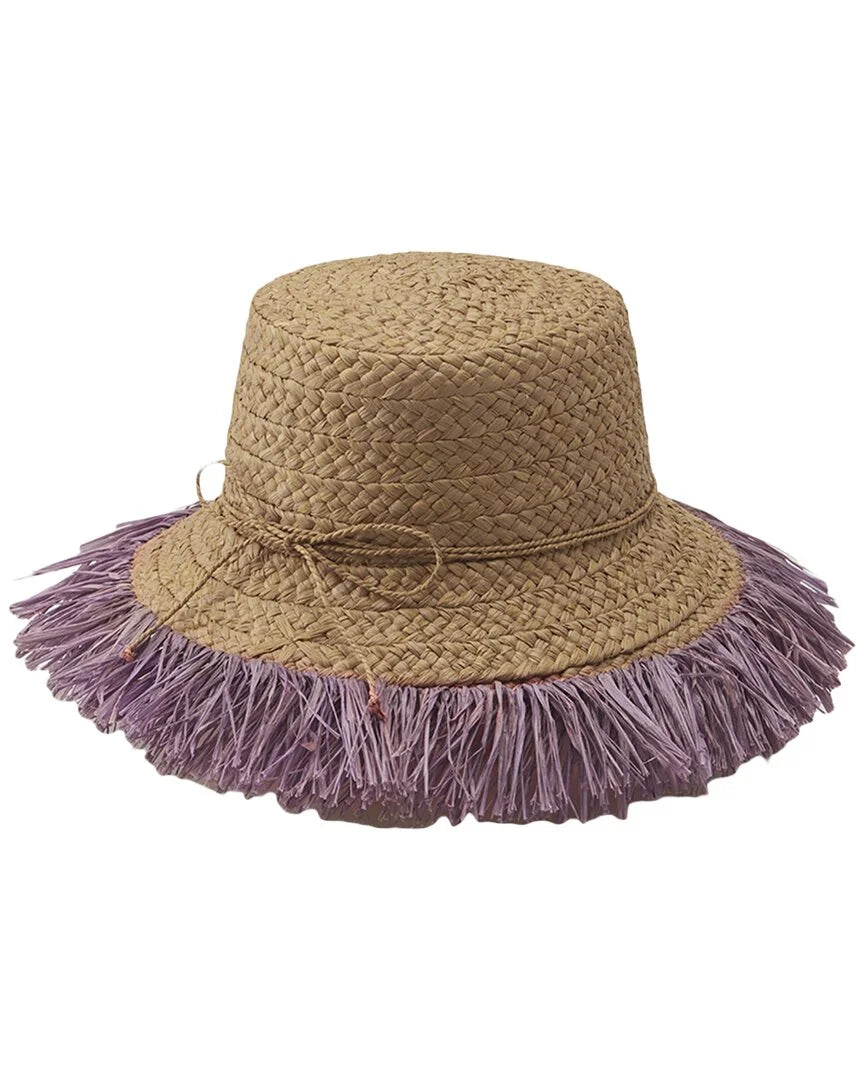 Hat, Sella Brown Helen Kaminski Straw
