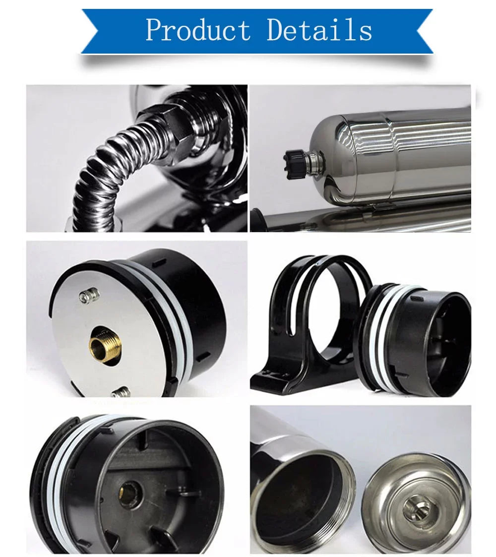 liquid Stainless Filter Steel Vertical Purification 304 Housing 1000L/H 0.01um PreAsion liquid Household
