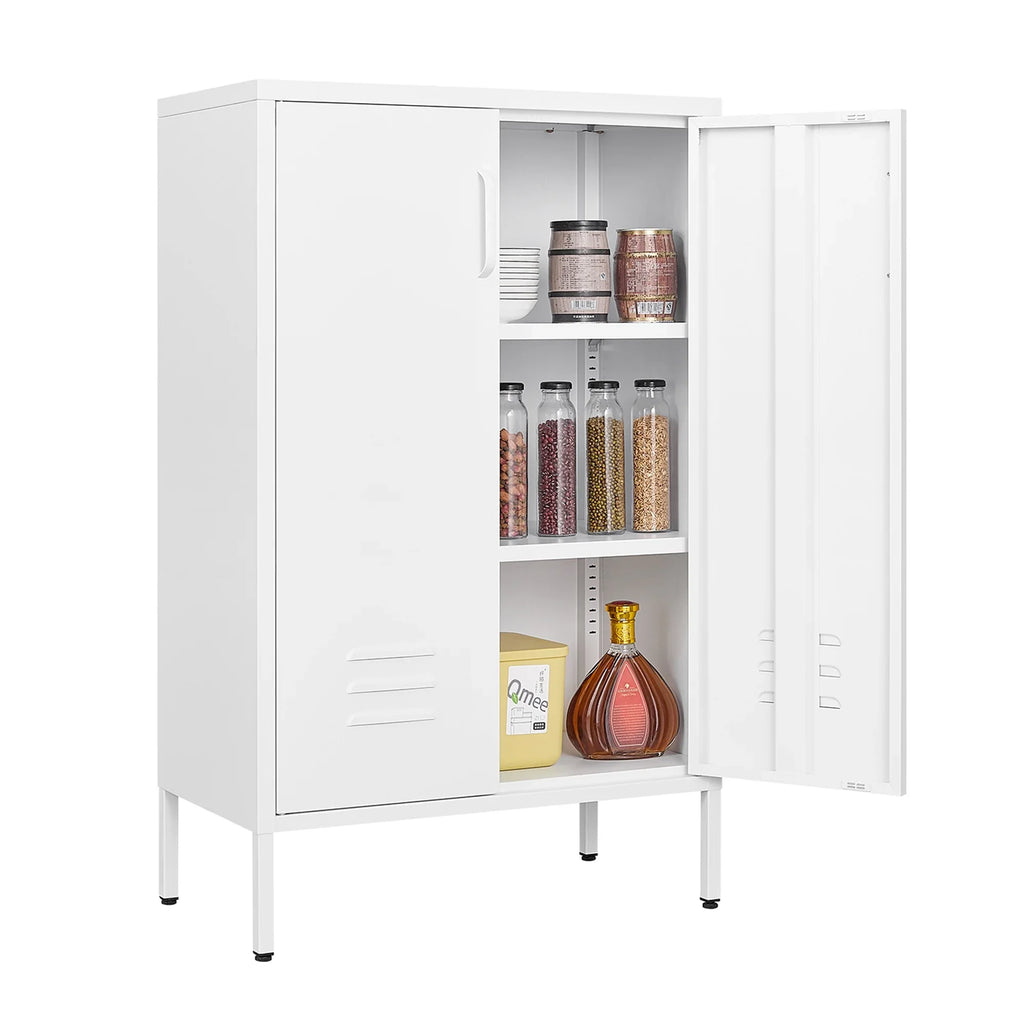 Steel Storage storage miscellaneous White door Cabinets, garage cabinet, cabinet, tool storage 2
