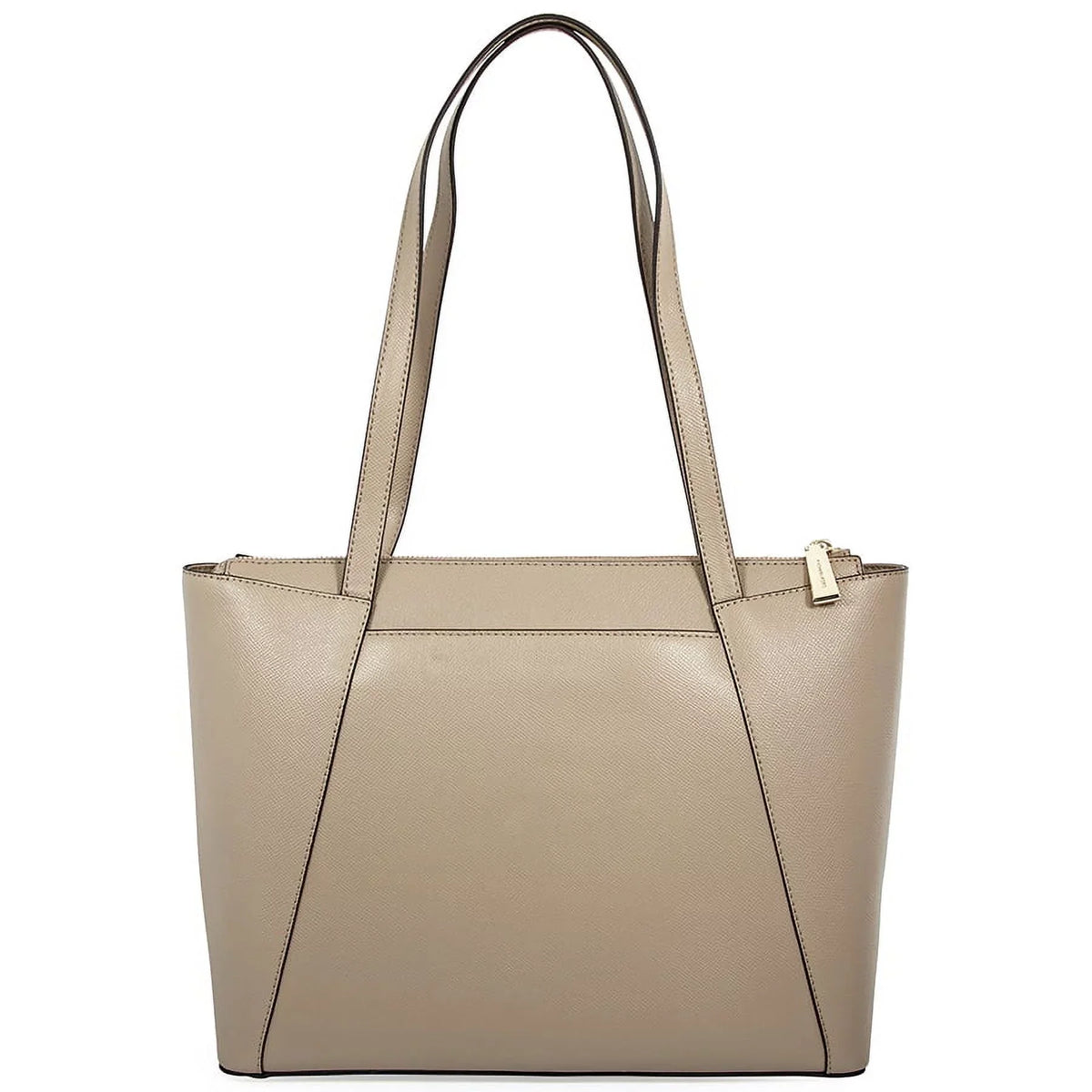 Crossgrain Maddie Michael Leather Medium Kors Tote-Truffle