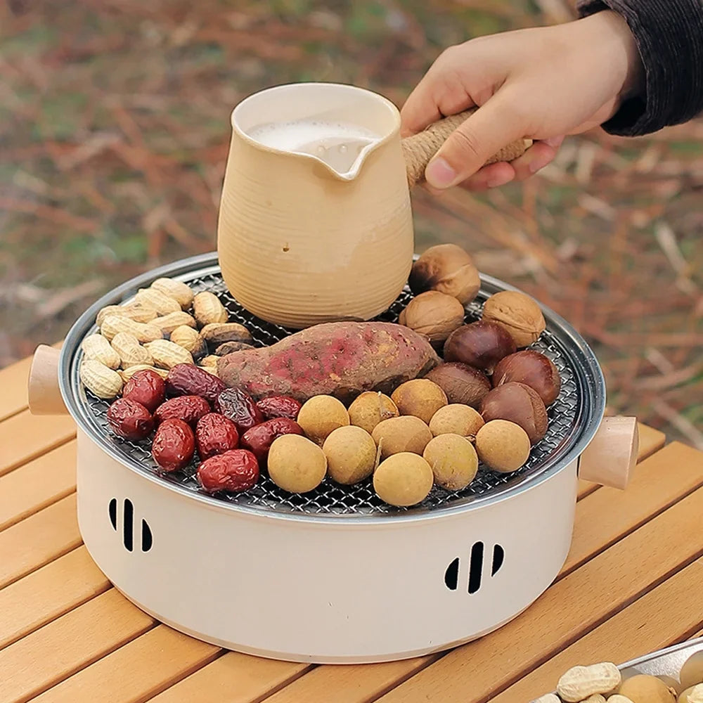 for Grill BBQ Split Camping Barbecue Camping, - Grill Travel and this - Design Enjoy Portable Stainless with Anywhere Steel Stove Barbecue Picnics, Charcoal