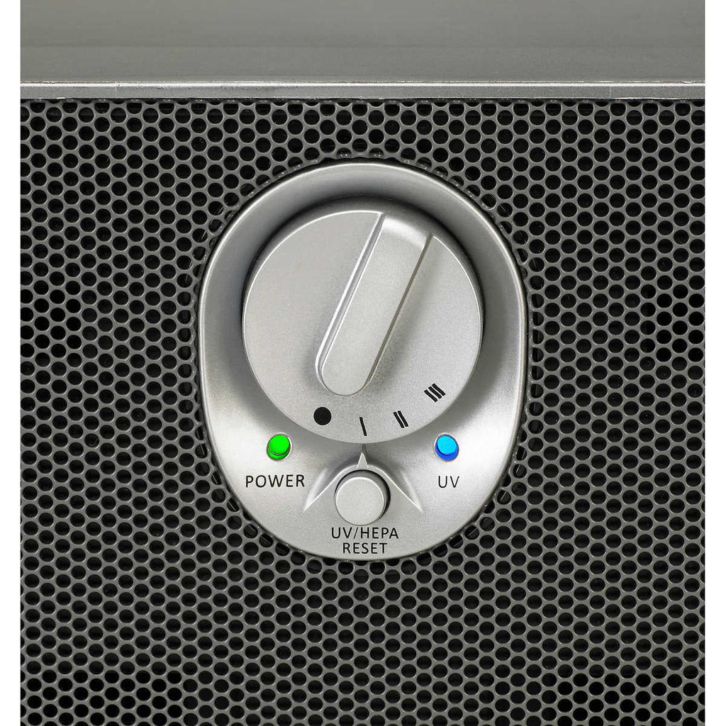 UV 2-pack Odor True Purifier, Air 22 GermGuardian with and Sanitizer Reduction, HEPA