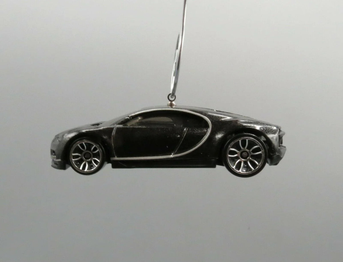 Chiron Custom Car Christmas 2016 Bugatti '16 Grey Adorno Ornament Gray