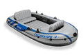 Person 2 4 and Rafting with Boat Fishing Set (Refurbished) Inflatable Excursion Intex Oars