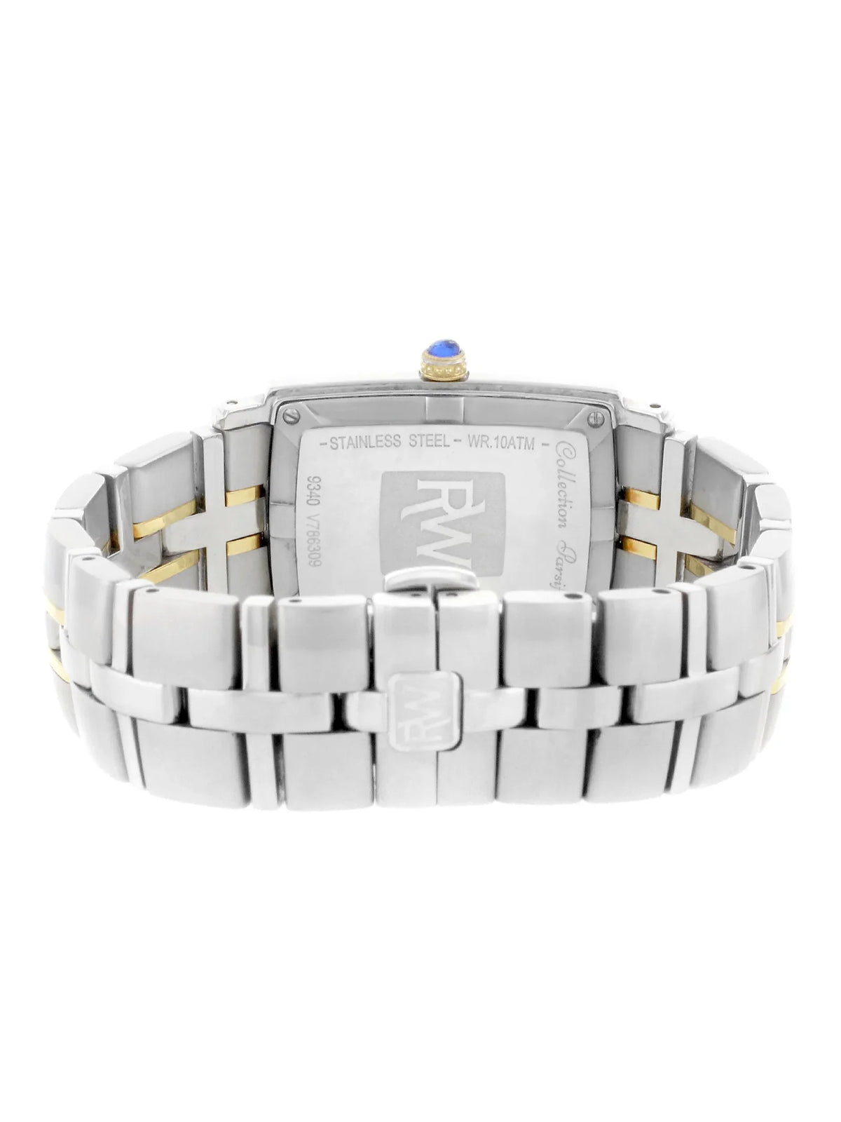 Steel Quartz Gold & Parsifal Watch Men's 9340-STG-00307