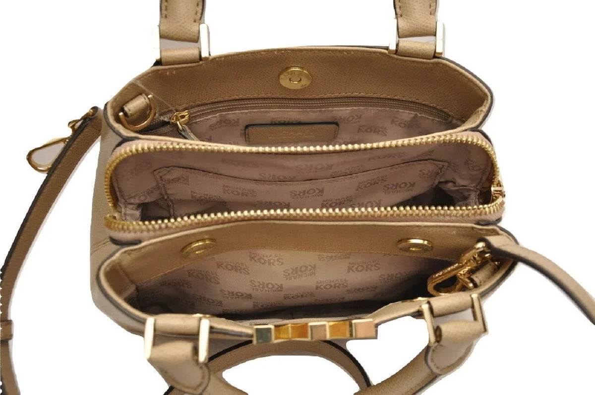 Logo Mk Small Kors Bag, Handbag Florence Michael Satchel Bisque