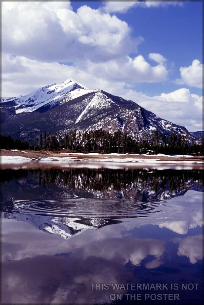 Poster, colorado rocky 24"x36" Gallery mountains