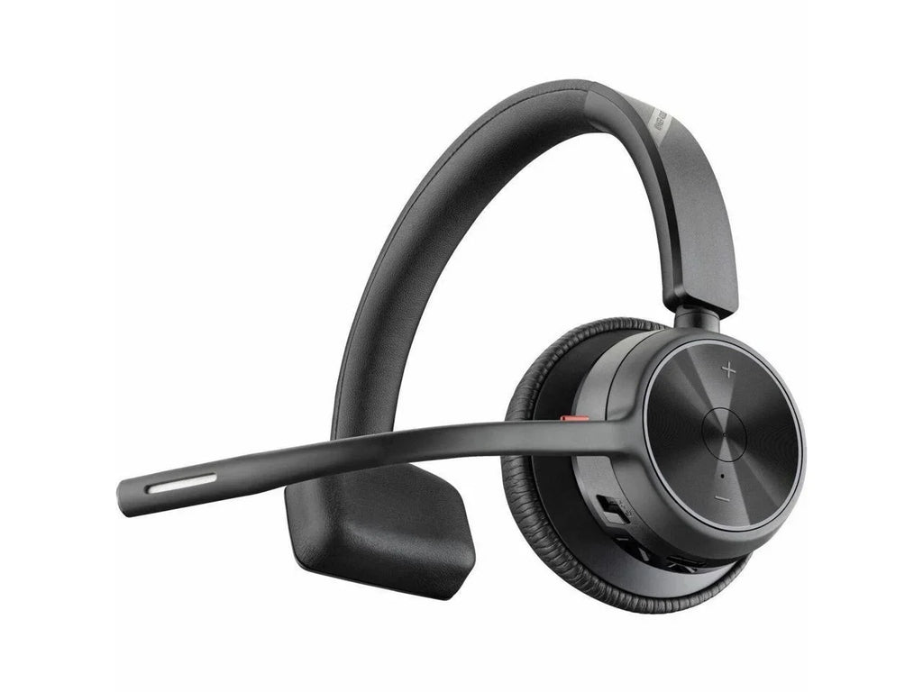 '- - with - kHz - Mono Monaural Hz Bluetooth 4310 Headset - 20 On-ear - 20 Condense... - Voyager Charge Ear-cup Stand USB-C Wireless Electret Assistant Siri, Over-the-head, - - - - 298.6 ft Poly