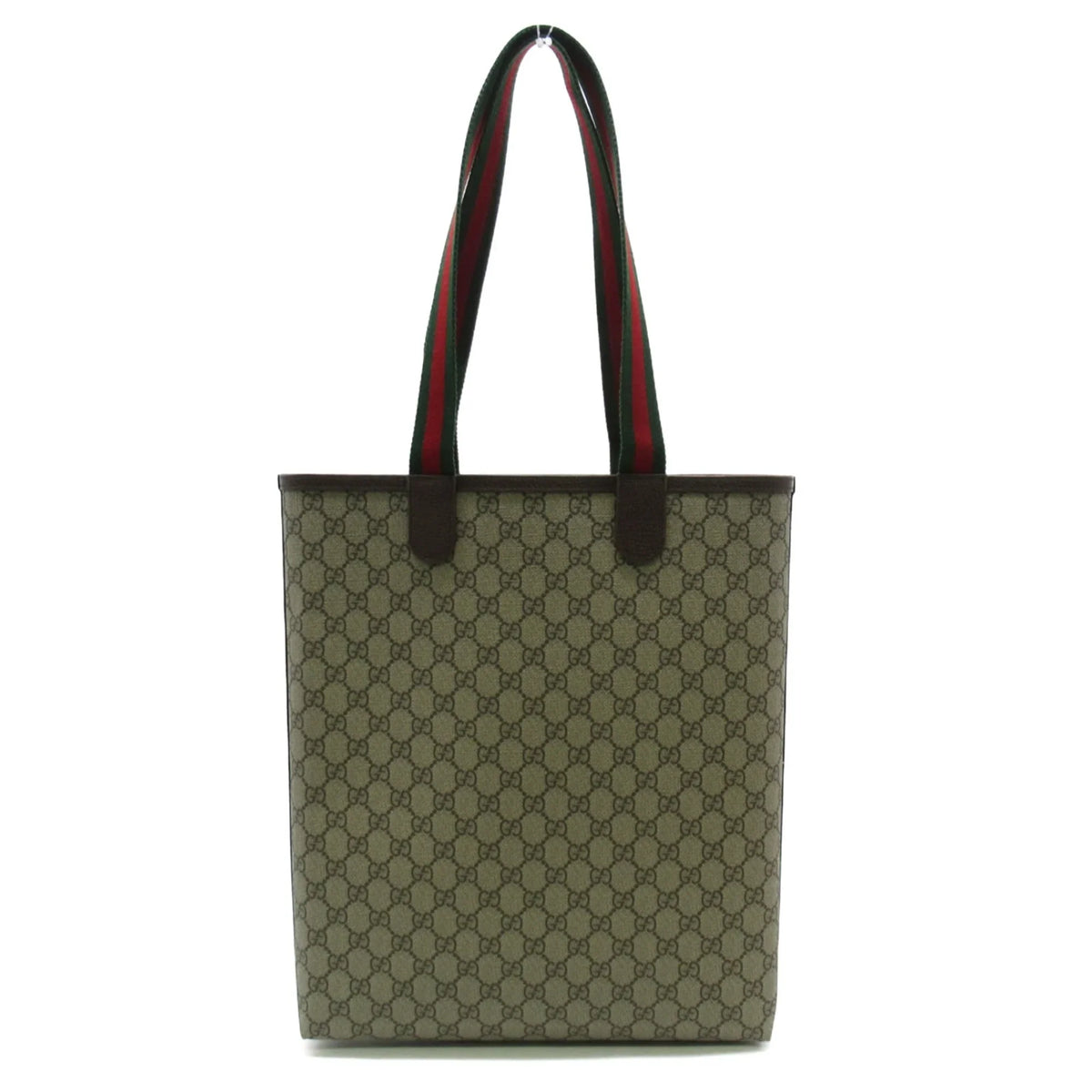 Pre-Owned (New) Tote 7445449AACV8745 GG Bag Beige Canvas Supreme