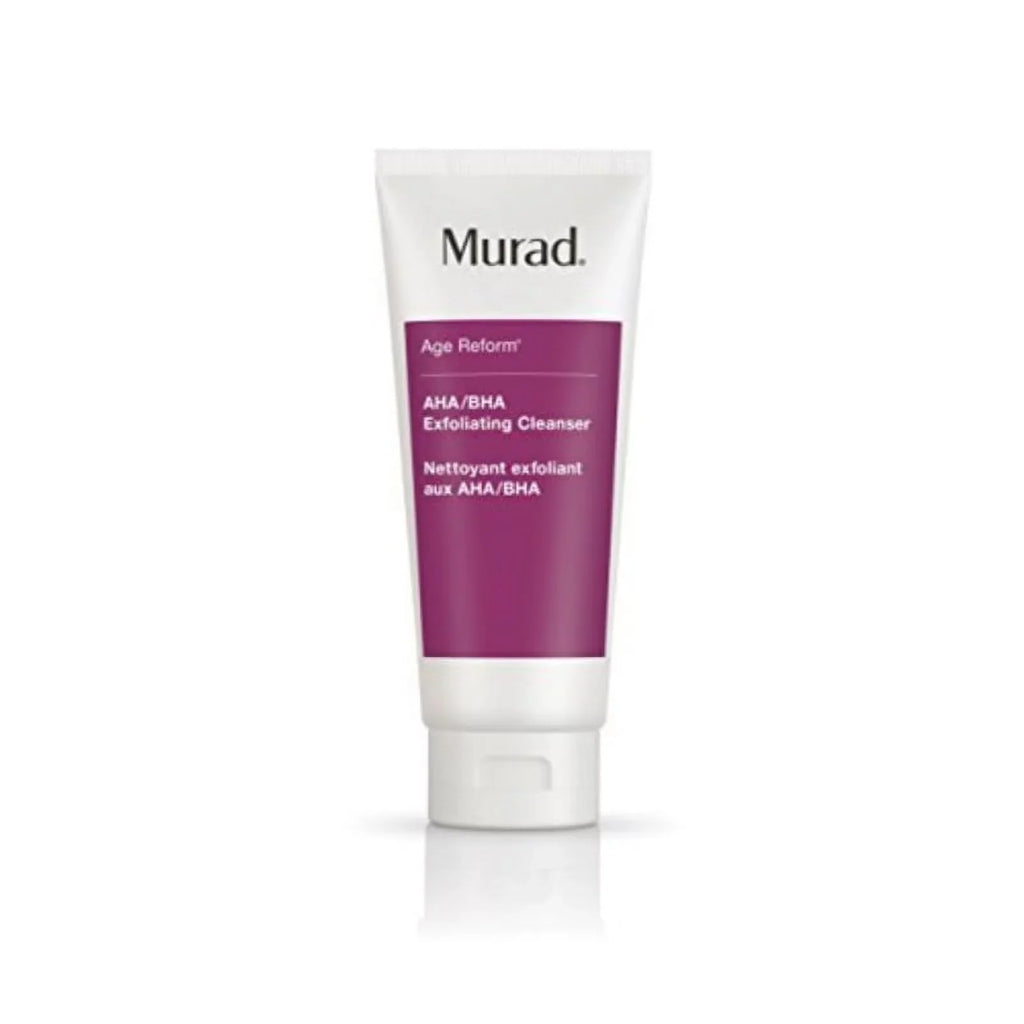 Cleanser Trio Exfoliating Beads - a Jojoba a AHA/BHA Reform with (6.75 Younger-Looking Murad Complexion Age fl Acids Face Skin-Polishing Intensive Reveal oz), and of to An Exfoliating Cleanser