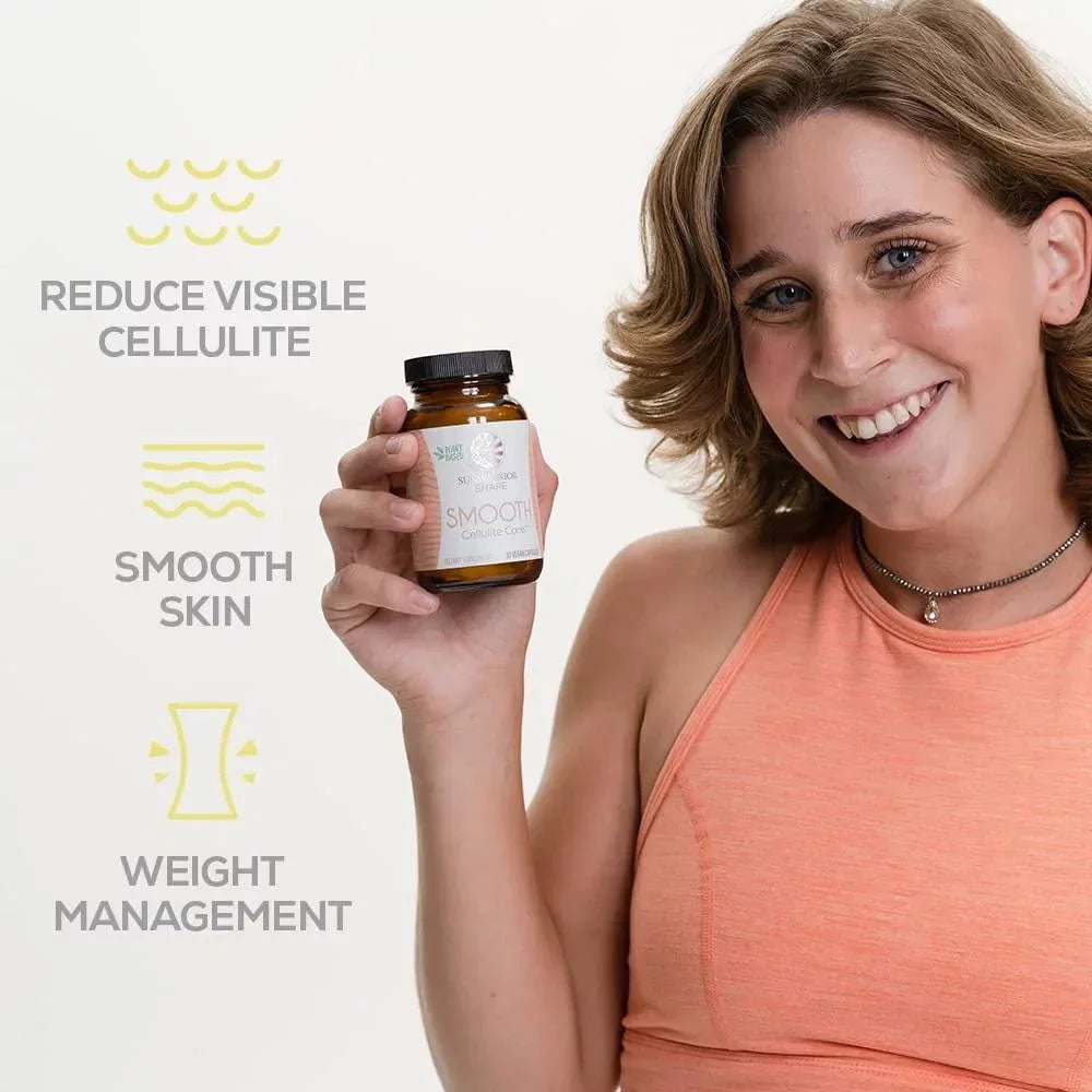 Ct | Cellulite C Supplements Sunwarrior Vitamin Vegan Smooth Care Care Skin 30 Capsules, Acid with Hyaluronic