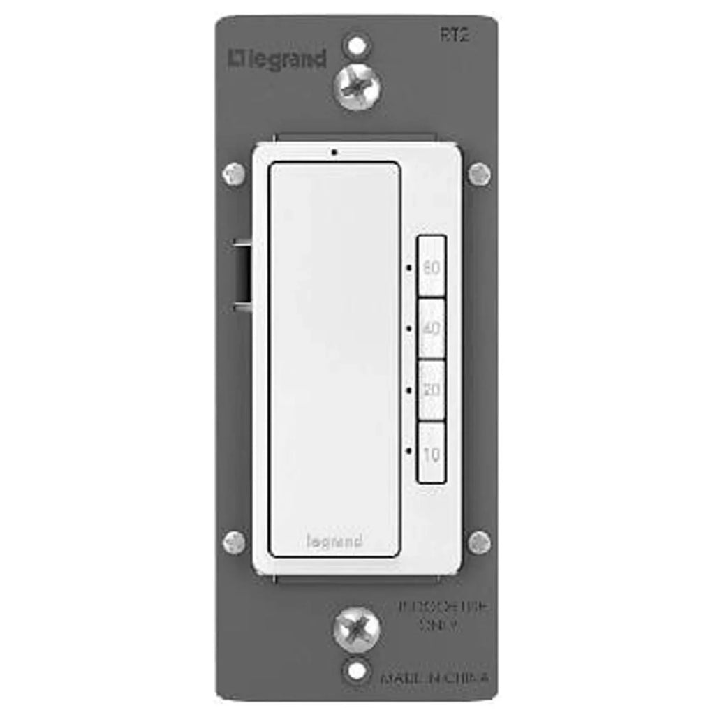 Seymour WHT Pack Legrand 4 Pass 60MIN Timer Switch &