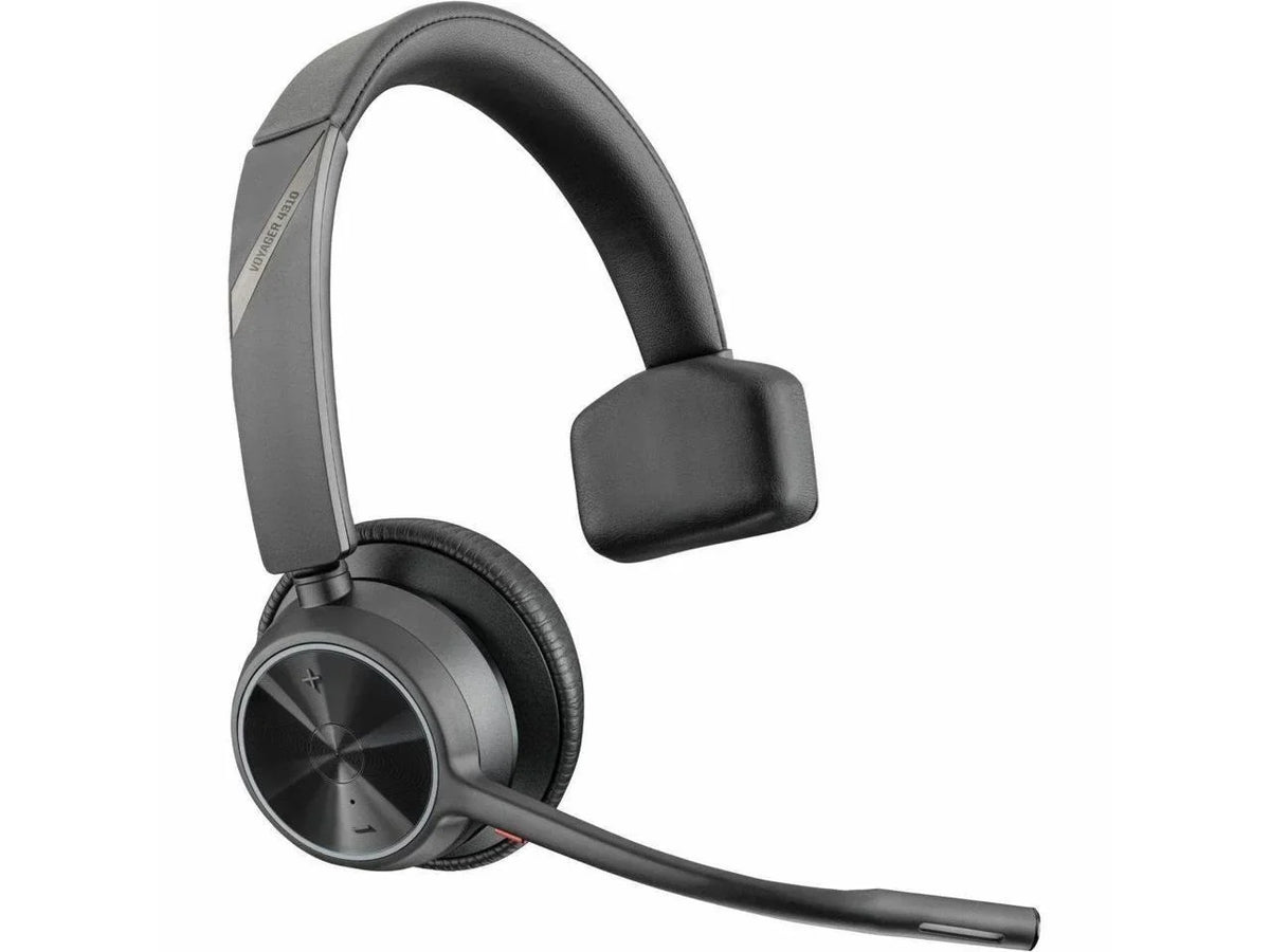 '- - with - kHz - Mono Monaural Hz Bluetooth 4310 Headset - 20 On-ear - 20 Condense... - Voyager Charge Ear-cup Stand USB-C Wireless Electret Assistant Siri, Over-the-head, - - - - 298.6 ft Poly