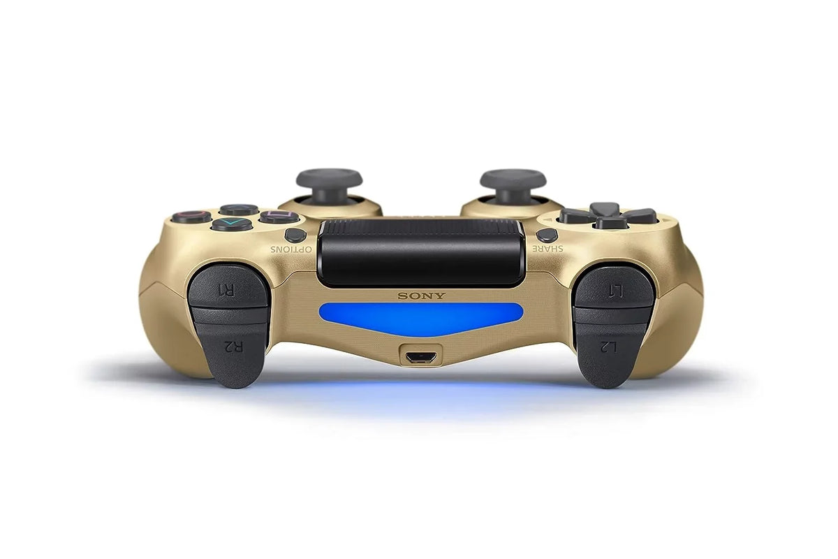 '- PlayStation BOLT 4 Earbuds With Wireless Bundle DualShock New Controller 2 Like Gold - AXTION