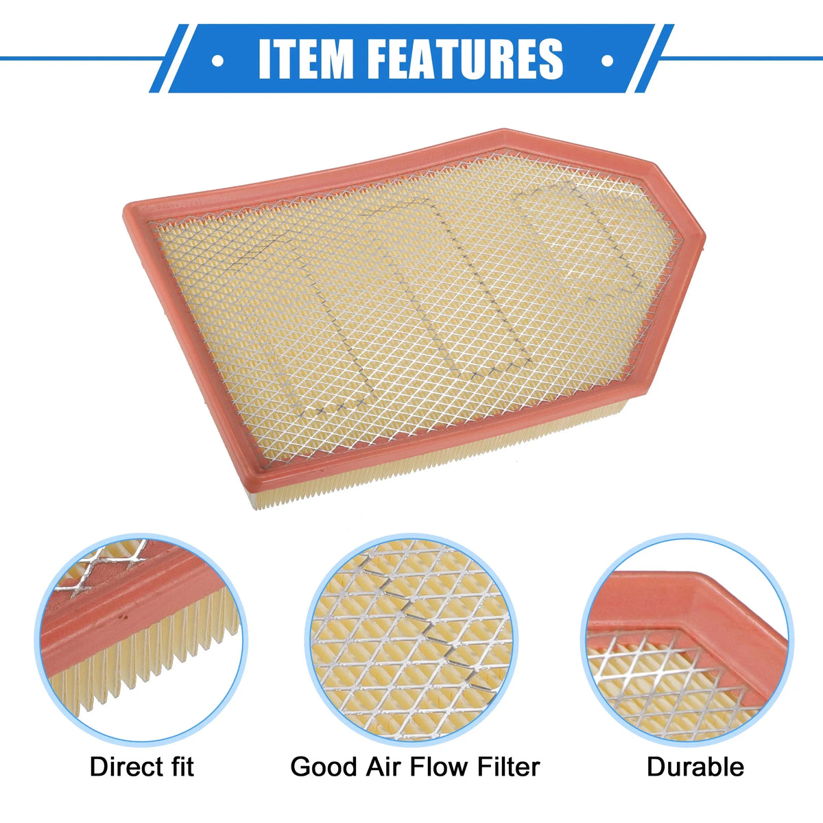 Filter for Engine 300 Chrysler Compatible 2011-2023 Car Air Dodge for 2011-2023 Challenger No.04861746AB