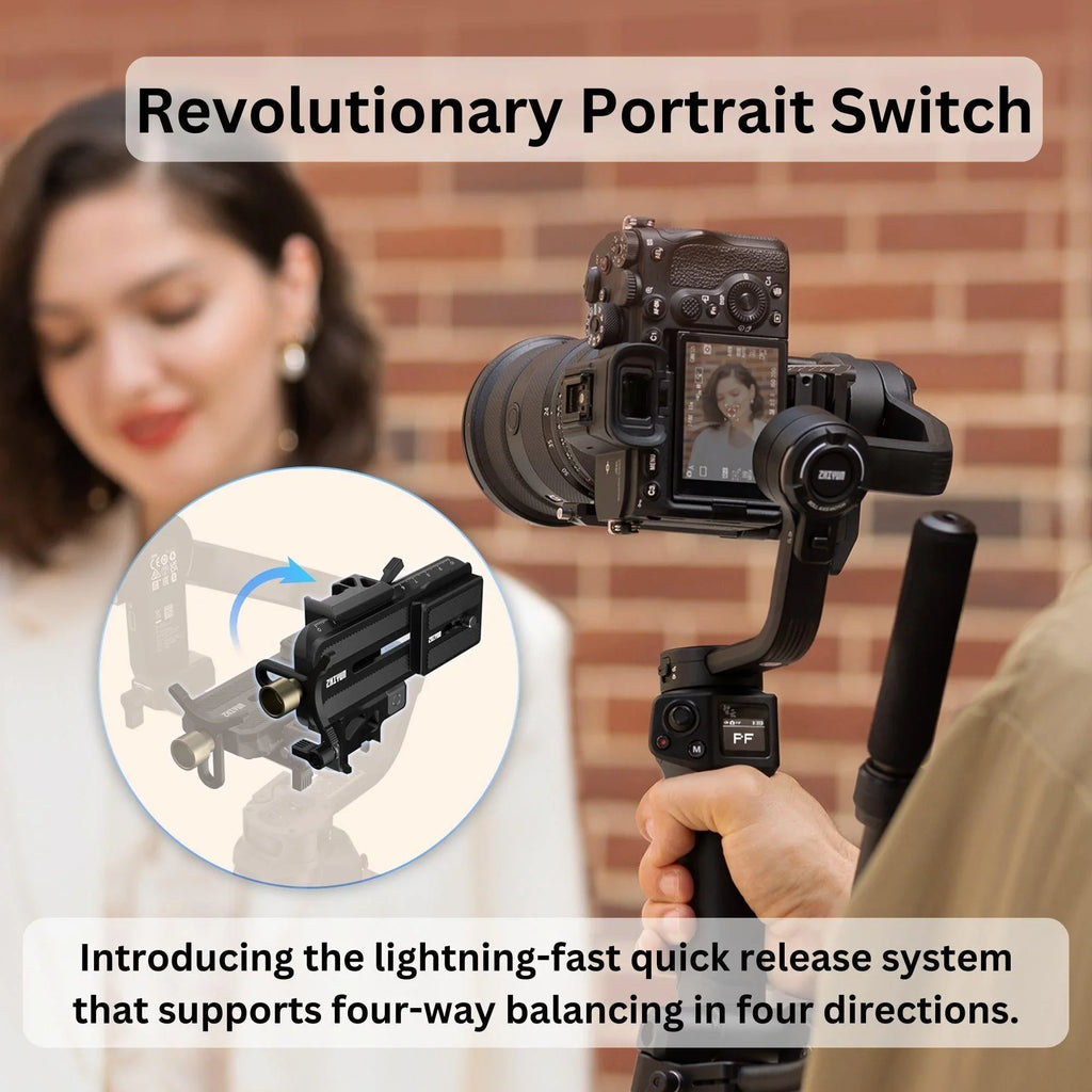 Zhiyun Handheld 128GB Weebill Stabilizer with 3-Axis Card Gimbal 3S Memory