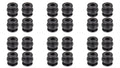 HobbyFlip Set Compatible Damping Runner 250 Ball Cushion with Racer 250-Z-08 6 Walkera Runner Rubber Pack
