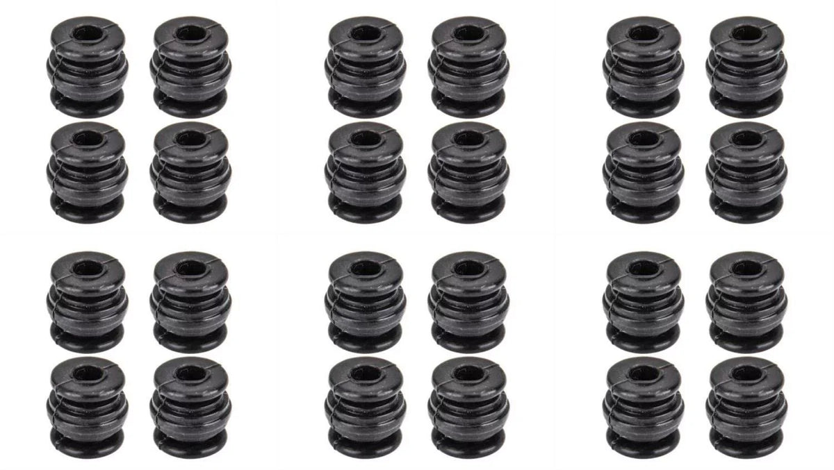 HobbyFlip Set Compatible Damping Runner 250 Ball Cushion with Racer 250-Z-08 6 Walkera Runner Rubber Pack