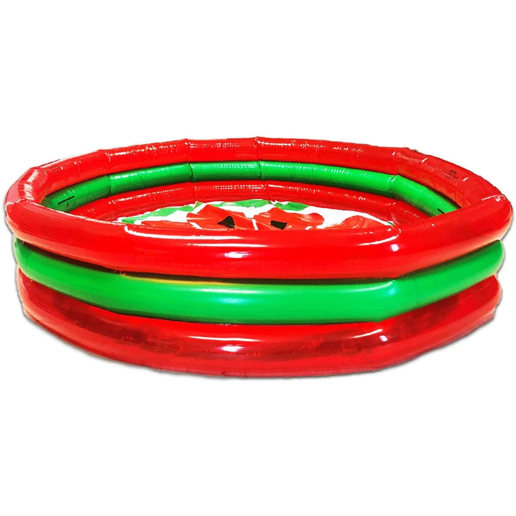 53 3 Hoovy Set Inflatable Inch 59 Swimming Gallon Pool Kiddie Ring Watermelon