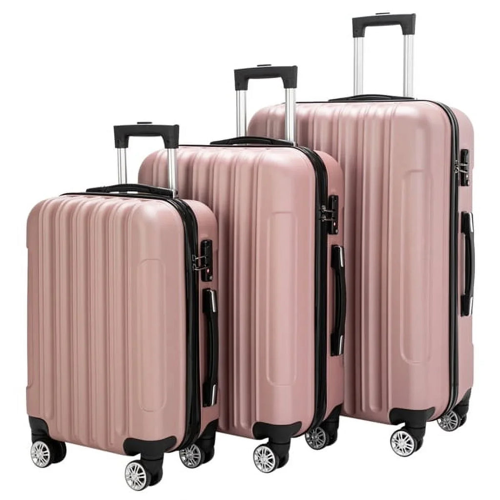 Storage Capacity Set Large Traveling Suitcase 3-in-1 Multifunctional Luggage