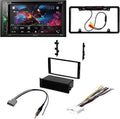 W/ Pioneer DIN Touchscreen 2013-2015 Kit/in-Dash Camera/Installation KIT4932 AM/FM with Car WVGA Xterra Receiver 6.2" for DVD/CD Nissan Bluetooth/Backup Double Media Stereo Bundle Digital