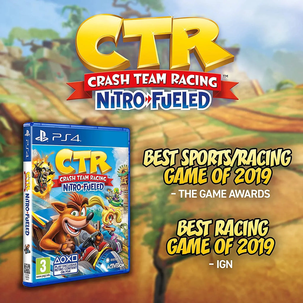 Racing Crash Nitro-Fueled Team (PS4)