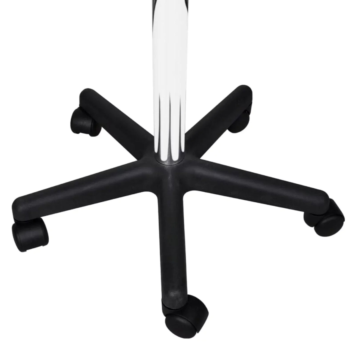 Office Leather White Faux Stool OWSOO