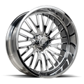 LHD FORGED 7 SENTRY LUXXX HD 125CB HIGH POLISHED 26X14 8X165 PRO -76ET WHEEL