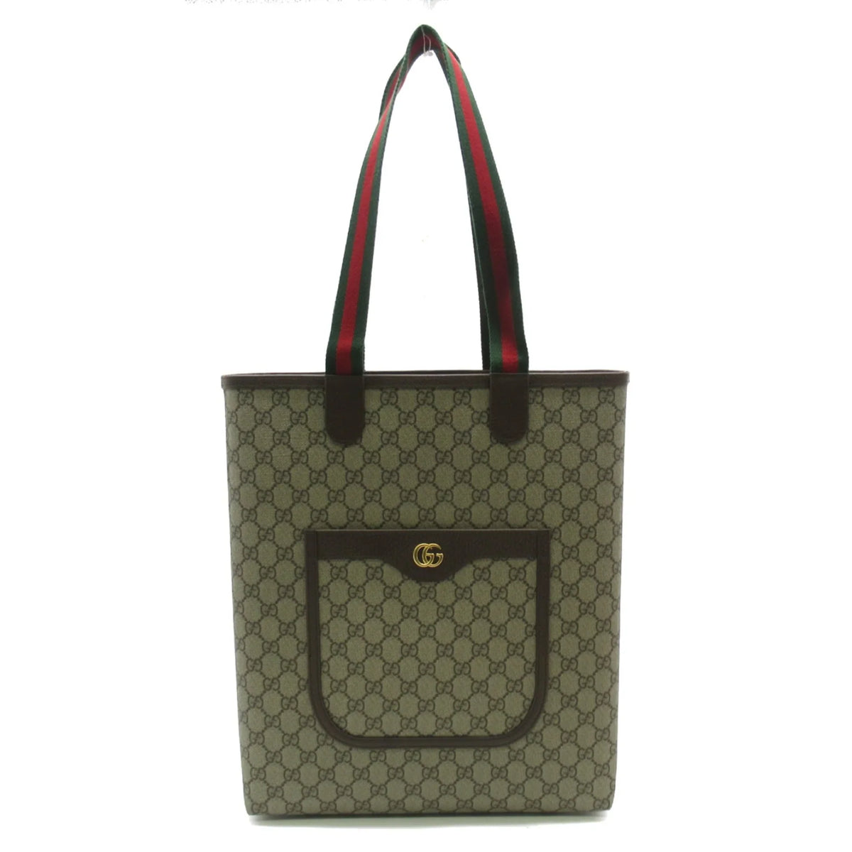Pre-Owned (New) Tote 7445449AACV8745 GG Bag Beige Canvas Supreme