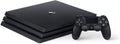 w/ PlayStation CUH-7015B Pro - 4 Jet 1TB Black Accessories, Pre-Owned HDD,