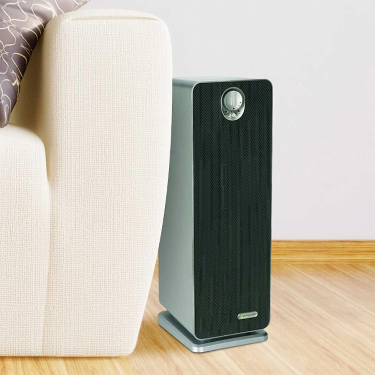 UV 2-pack Odor True Purifier, Air 22 GermGuardian with and Sanitizer Reduction, HEPA