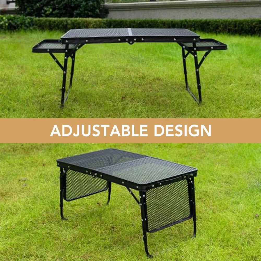 Station, Gear Picnic Portable Table, Folding Cooking Anself Table, Camping Food Prep Dining