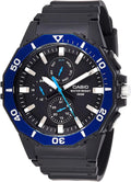 Diver Black/Blue design Watch, Large Face Men's