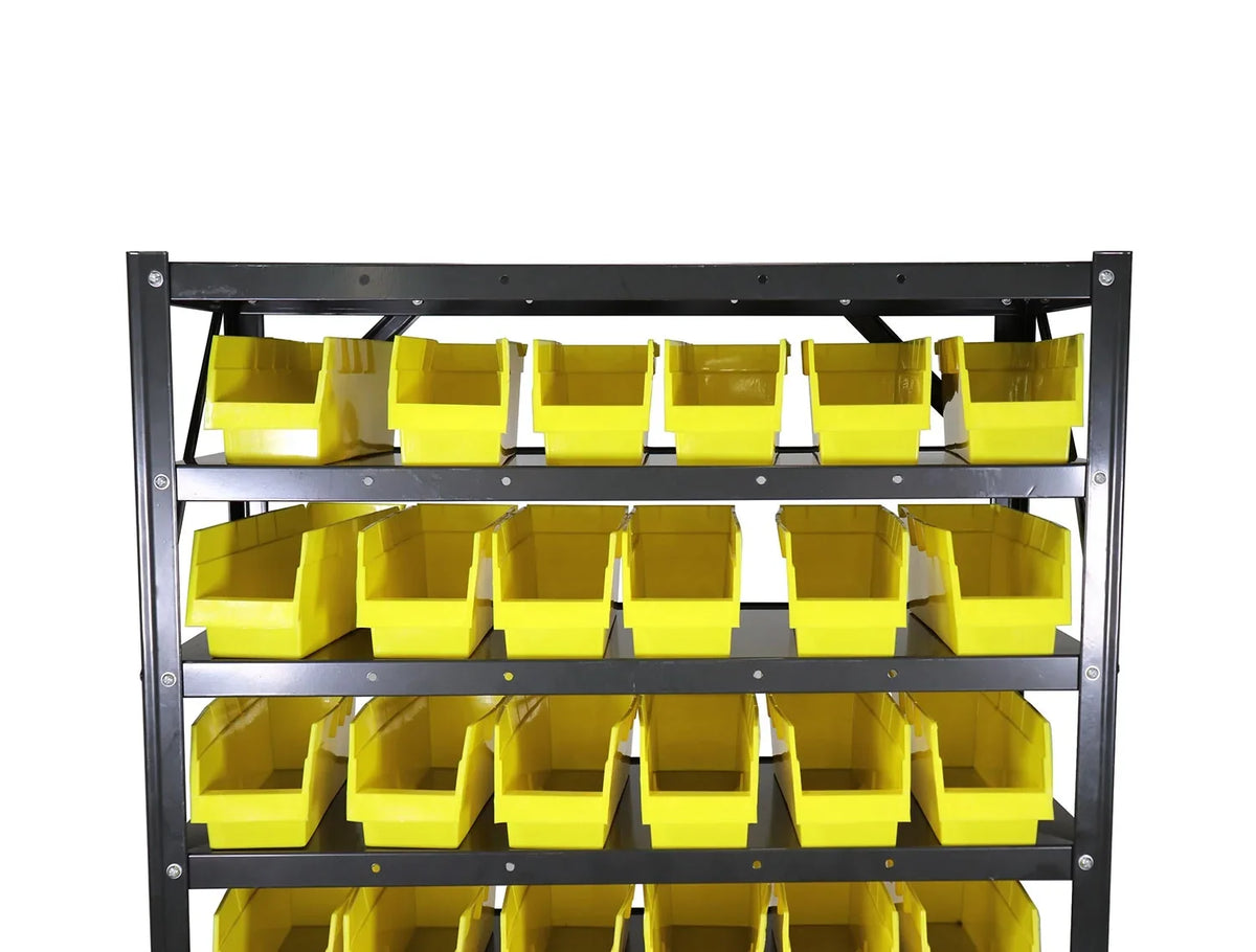 Parts Parts Nuts Bin Rack Shop Erie Storage 60 Bolts Tools® Garage Organizer