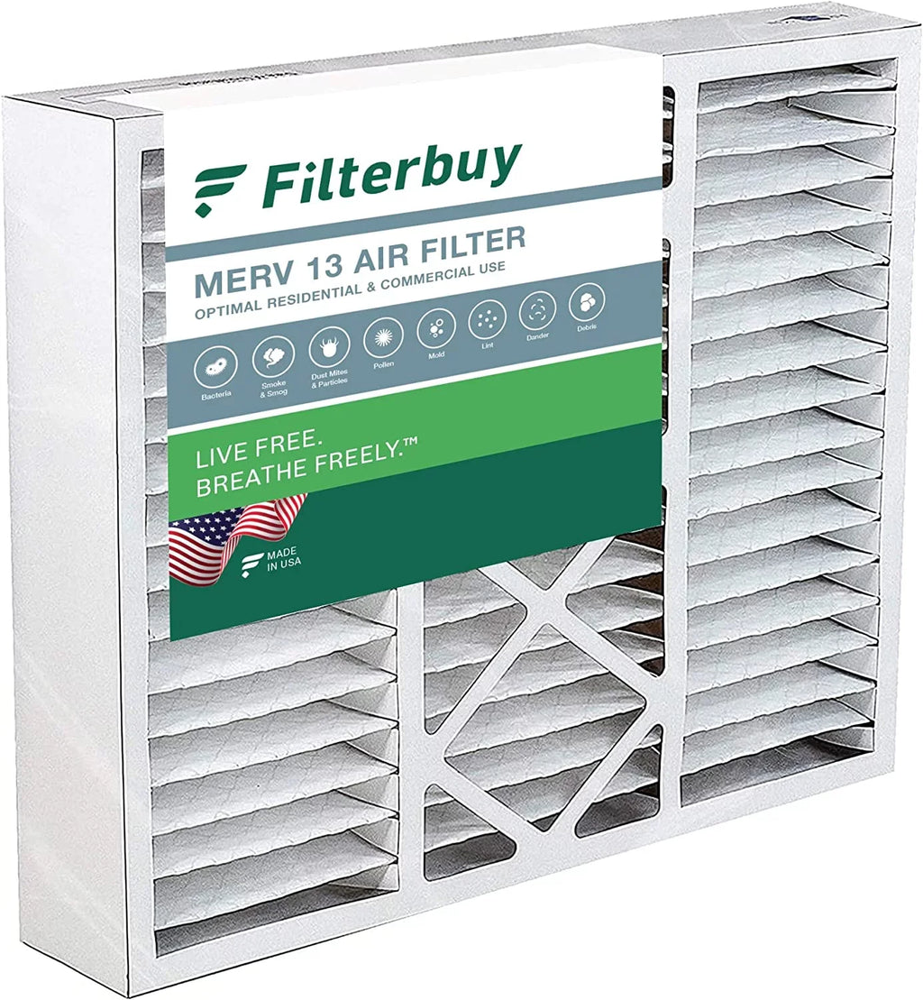 Air Filters X0585 MERV FC100A1011 Honeywell and for HVAC 20x20x5 Filterbuy Furnace 13 (1-Pack) Pleated AC Lennox