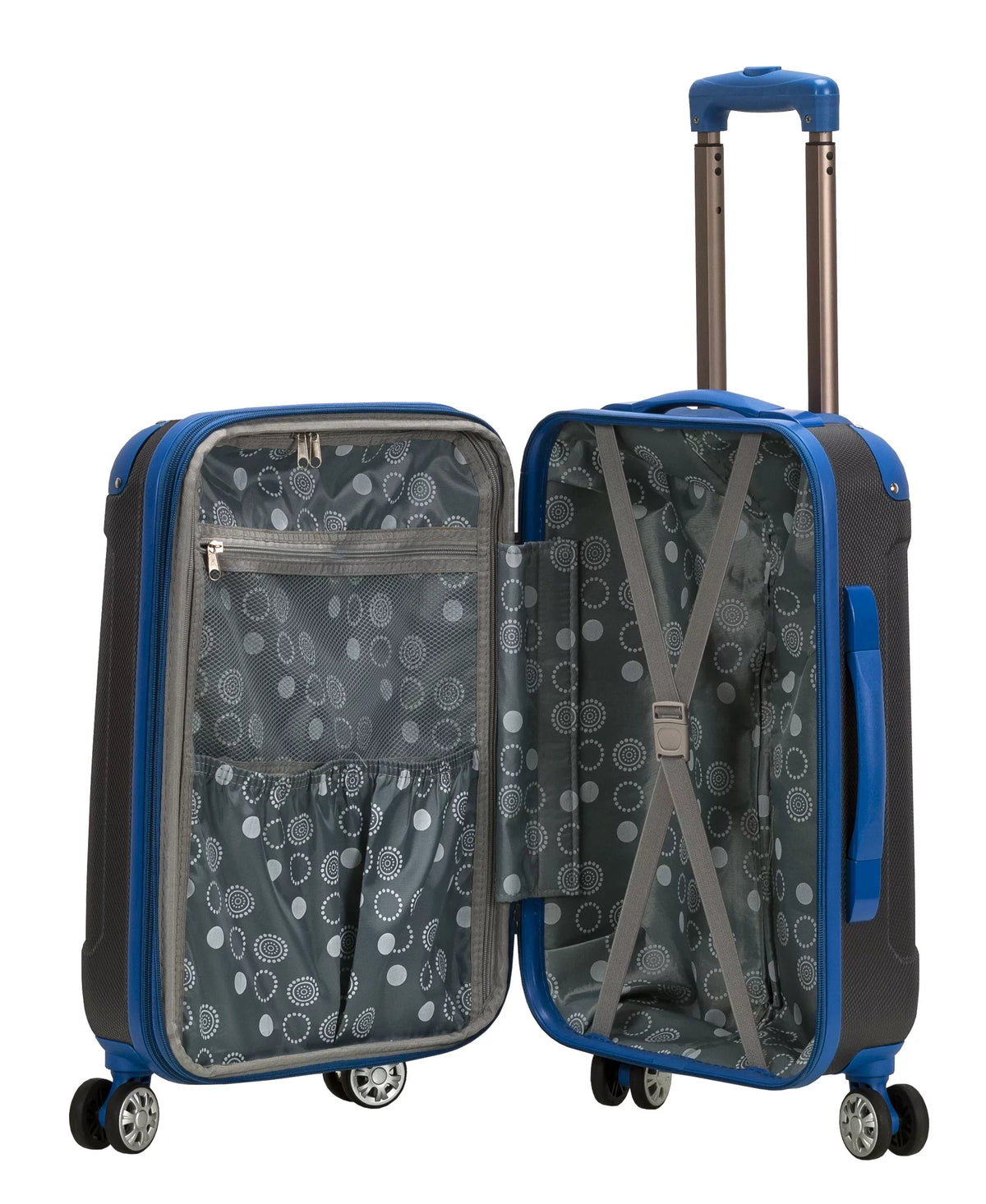 Luggage Spinner, Abs Upright Sonic TwoToneGrey Rockland